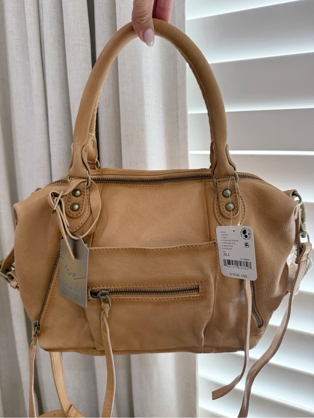 We The Free Baby Emerson Tote Bag Italian Straw